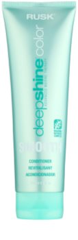 Rusk Deep Shine Color Smooth condicionador suavizante para fácil penteado de cabelo