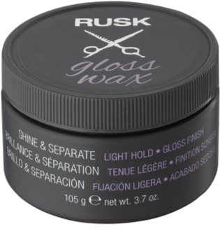 Rusk Styling cera de cabelo de fixação ligeira