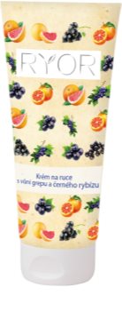 RYOR Face & Body Care cremă pentru mâini cu aromă de grepfrut și coacăze