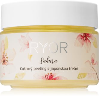 RYOR Face & Body Care cukrový peeling pre jemné čistenie a výživu pokožky
