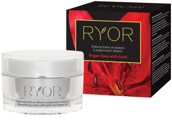 RYOR Argan Care with Gold krem odżywczy ze złotem i olejkiem arganowym