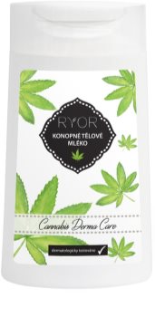 RYOR Cannabis Derma Care loțiune corporală cu cânepă pentru piele foarte sensibilă, predispusă la iritație și roșeață