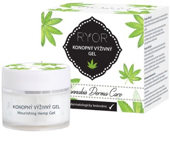 RYOR Cannabis Derma Care gel nourrissant au chanvre visage et corps