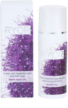 RYOR Marine Algae Care creme com ácido hialurónico e células estaminais