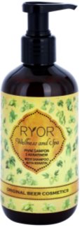 RYOR Wellness and Spa Beer Cosmetics pivní vlasový šampon s keratinem