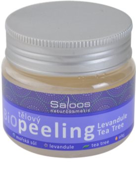 Saloos Bio Peeling piling za telo sivka in tea tree