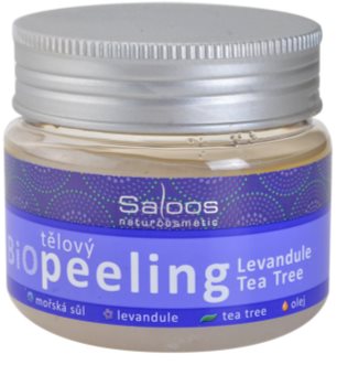 Saloos Bio Peeling piling za telo sivka in tea tree