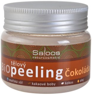 Saloos Bio Peeling telový peeling čokoláda