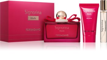 salvatore ferragamo signorina ribelle woda perfumowana 100 ml   zestaw 