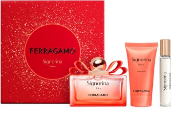 salvatore ferragamo signorina unica woda perfumowana 100 ml   zestaw  