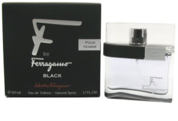 Salvatore Ferragamo F by Ferragamo Black Eau de Toilette for Men 50 ml