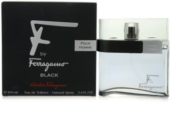 Salvatore Ferragamo F by Ferragamo Black Eau de Toilette für Herren 100 ml