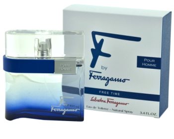 Salvatore Ferragamo F by Ferragamo Free Time eau de toilette para hombre 100 ml