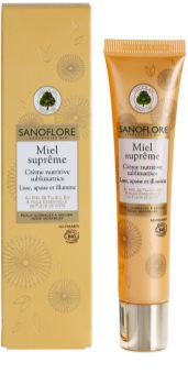 Sanoflore Miel Supreme Visage hranilna krema za posvetlitev in zgladitev kože