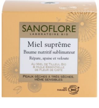 Sanoflore Miel Supreme Visage hranilni balzam za suho do zelo suho kožo