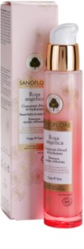 Sanoflore Rosa Angelica posvetlitveni in vlažilni serum za obraz in oči