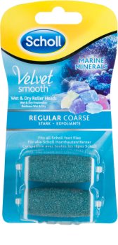Scholl Velvet Smooth Regular Coarse náhradní hlavice do elektrického pilníku na chodidla