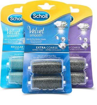Scholl Velvet Smooth Regular Coarse kosmetická sada I.