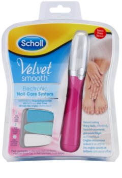 Scholl Velvet Smooth pilă de unghii electrica