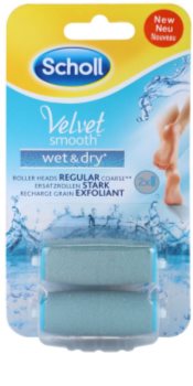 Scholl Velvet Smooth tartalék fejek vízálló elektromos körömreszelőhöz 2 db