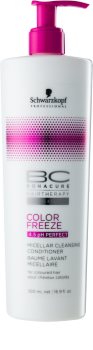 Schwarzkopf Professional PH 4,5 BC Bonacure Color Freeze čistící micelární kondicionér pro barvené vlasy