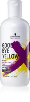 Schwarzkopf Professional Good Bye Yellow šampon za nevtralizacijo rumenih tonov za barvane lase in lase s prameni