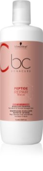 Schwarzkopf Professional BC Bonacure Repair Rescue felfrissítő micellás sampon a nagyon károsult hajra