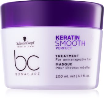 Schwarzkopf Professional BC Bonacure Smooth Perfect Mask For Unruly And Frizzy Hair