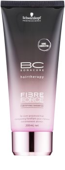 Schwarzkopf Professional BC Bonacure Fibreforce erősítő sampon a károsult hajra