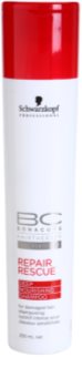 Schwarzkopf Professional BC Bonacure Repair Rescue regeneráló sampon a károsult hajra