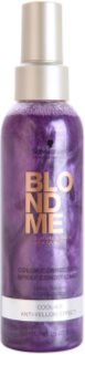 Schwarzkopf Professional Blondme acondicionador en spray sin enjuague para tonos rubios fríos