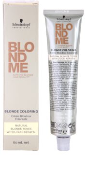 Schwarzkopf Professional Blondme Color barva na vlasy pro přírodní blond odstíny