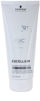 Schwarzkopf Professional BC Bonacure Excellium Beautifying champô de beleza para o cabelo cinzento e branco