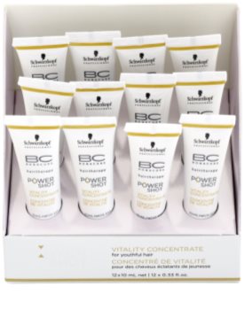 Schwarzkopf Professional BC Bonacure Excellium Power Shot revitalizační kúra pro mladistvý vzhled vlasů