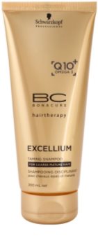 Schwarzkopf Professional BC Bonacure Excellium Taming champô para cabelos maduros e grossos