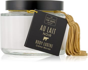Scottish Fine Soaps Au Lait Noir освітлюючий та зволожуючий крем для тіла