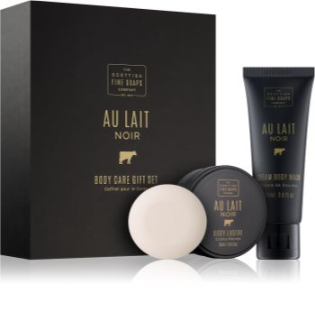 Scottish Fine Soaps Au Lait Noir kozmetični set I.