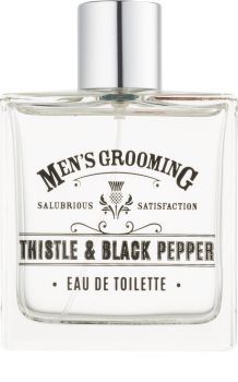 Scottish Fine Soaps Men’s Grooming Thistle & Black Pepper Eau de Toilette for Men 100 ml