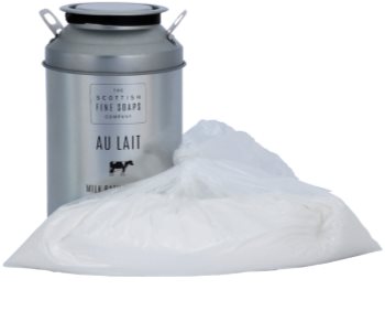 Scottish Fine Soaps Au Lait mlečni prah za kopel z kamilico