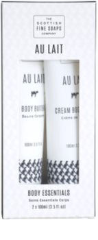 Scottish Fine Soaps Au Lait kozmetični set III.