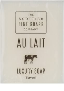 Scottish Fine Soaps Au Lait luksusowe mydło nawilżające z masłem shea