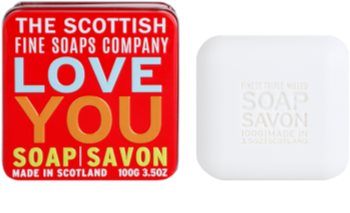 Scottish Fine Soaps Love You Pозкішне мило в металевій коробочці