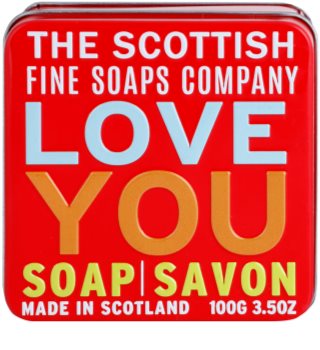 Scottish Fine Soaps Love You Pозкішне мило в металевій коробочці