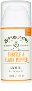 Scottish Fine Soaps Men’s Grooming Thistle & Black Pepper gel za britje