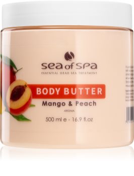 Sea of Spa Dead Sea Treatment tělové máslo s mangem a broskví