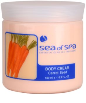 Sea of Spa Essential Dead Sea Treatment tělový krém mrkev