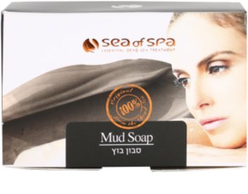 Sea of Spa Essential Dead Sea Treatment Bar Soap With Black Mud