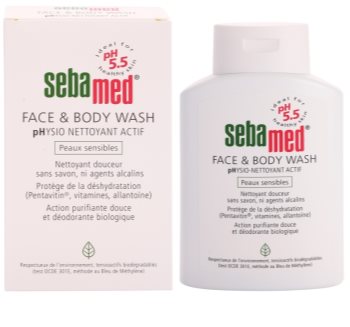 Sebamed Wash lotiune delicata pentru spalarea fetei si a corpului pentru piele sensibila