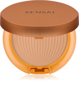 Sensai Silky Bronze schützender und wasserfester Bräunungspuder SPF 30