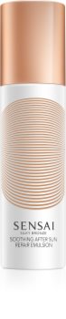 Sensai Silky Bronze loção calmante after sun para rosto e corpo
